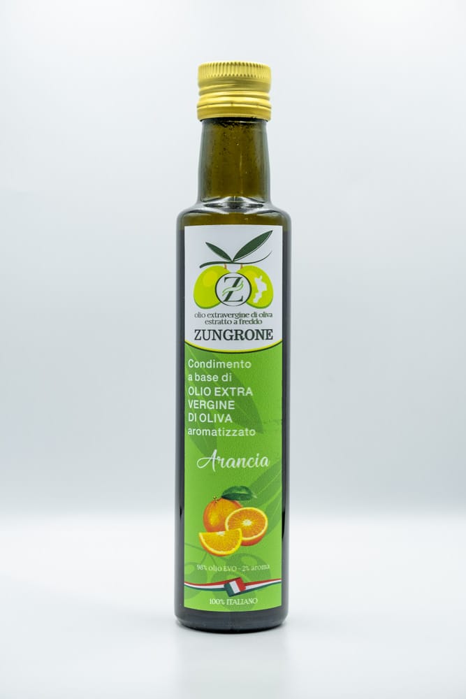 Olio extravergine di oliva aromatizzato arancia 250 ml