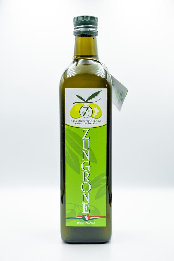 Olio extravergine di oliva 100% italiano bottiglia da 750 ml
