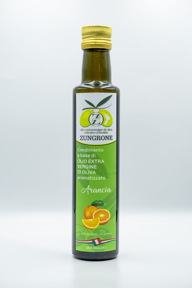Olio extravergine di oliva aromatizzato arancia 250 ml