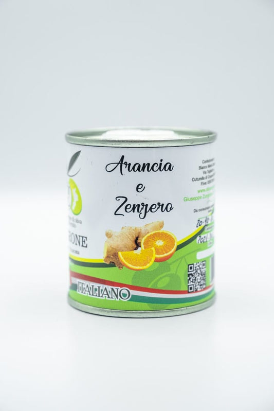 Olio extravergine di oliva aromatizzato arancia e zenzero 100 ml