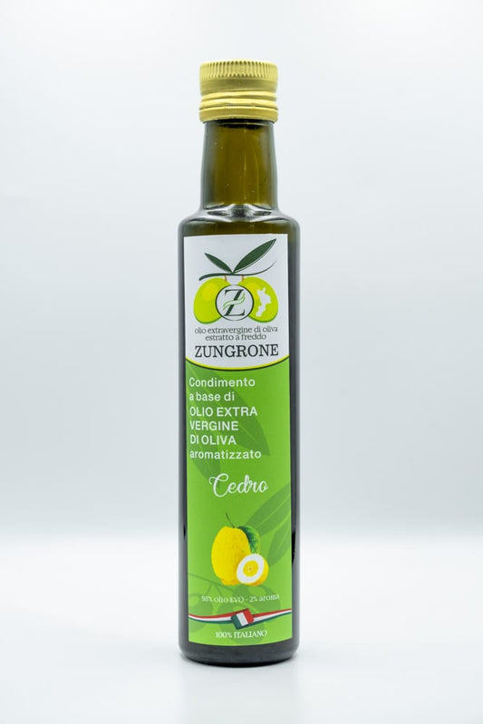 Olio extravergine di oliva aromatizzato cedro 250 ml