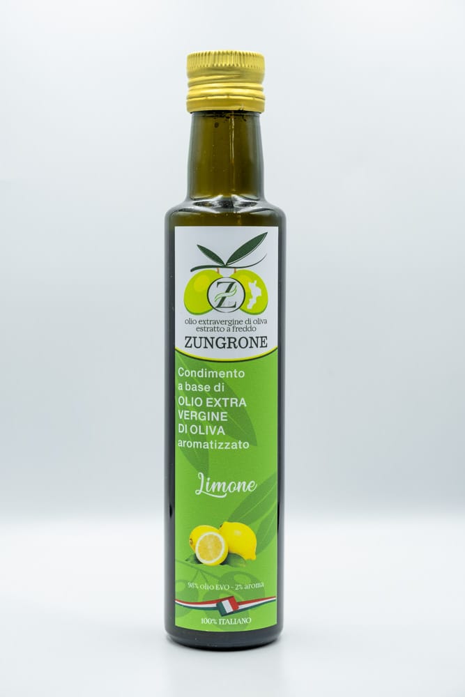 Olio extravergine di oliva aromatizzato limone 250 ml