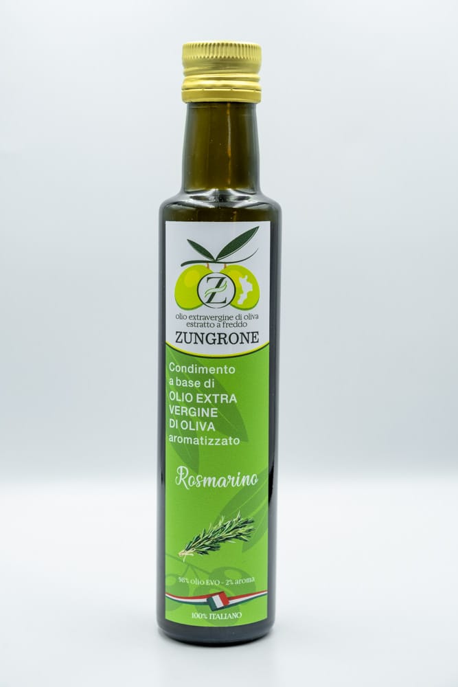 Olio extravergine di oliva aromatizzato rosmarino 250 ml