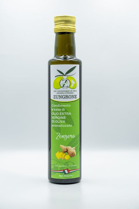 Olio extravergine di oliva aromatizzato zenzero 250 ml